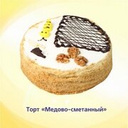 Торт Медово сметанный